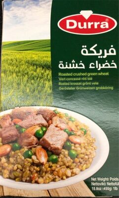 Durra Roasted crushed green wheat 450gm