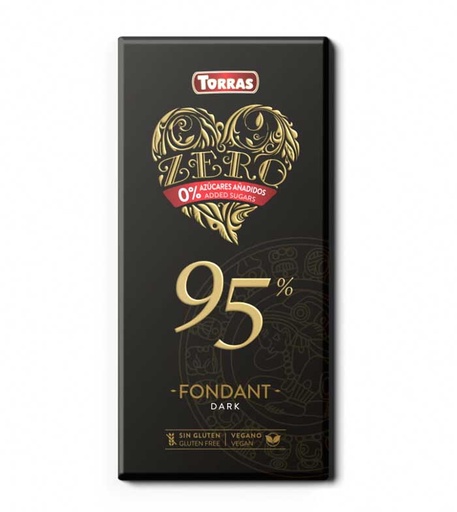 Torras zero 95% fondant dark
